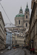 Czech Republic Prague City view in winter