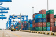 © birdmanphoto - Tianjin China - on Jul 04, 2016:Scene of Tianjin port container freight terminal