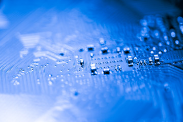 Abstract,close up of Mainboard Electronic computer background. (logic board,cpu motherboard,Main board,system board,mobo)