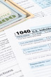 © wirojsid - Individual income tax returm form by IRS, concept for taxation
