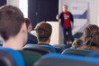 © as-artmedia - Group of young economy  university students  listening and watching business presentation for startup business at conference meeting room.