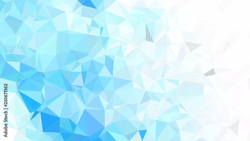 Abstract Blue and White Polygon Background Graphic Design Vector Image ...