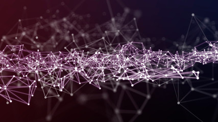 abstract worldwide communication network concept b