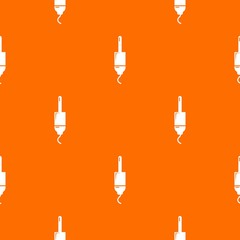 Poster - Jack cable pattern vector orange for any web design best