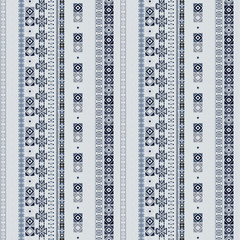 Sticker - Ethnic boho seamless pattern