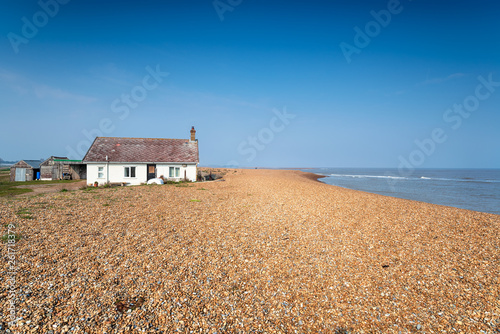 Fotografía Shingle Street in Suffolk