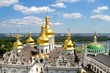 kiev-pechersk lavra monastery, Kyiv, kiev, dniepr, river, church, monastery, architecture, religion, orthodox, building, history, ukraine, old, white,