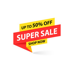 Wall Mural - sale tag. special offer, big sale, discount, best price, mega sale banner. shop or online shopping. 