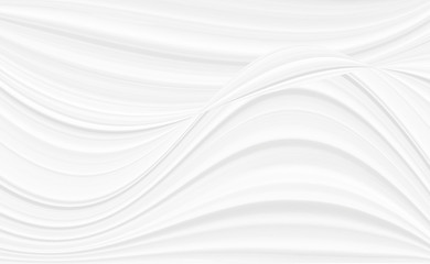 White background with wavy lines, pattern with a cosmic air pattern. Texture of smooth patterns for wallpaper in modern style.