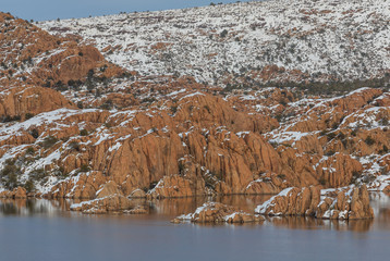 Sticker - Watson Lake Winter Landscape