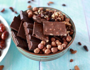 a plate with sweet treats