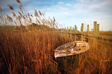 roanoke island festival park, outerbanks nc, usa. soft blurry background.
