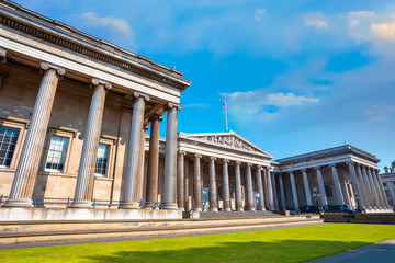 Canvas Print - The British Museum in London, UK