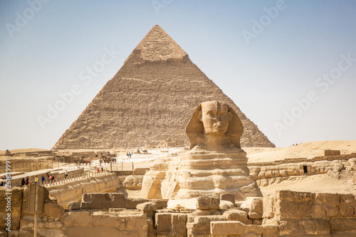 Plakat Piramid i Sfinks