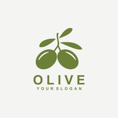 olive logo template