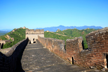 The Great Wall is in China.