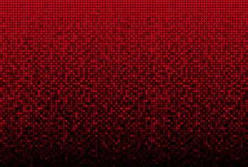 Wall Mural - Vector banner red sequins, glitters or sparkles