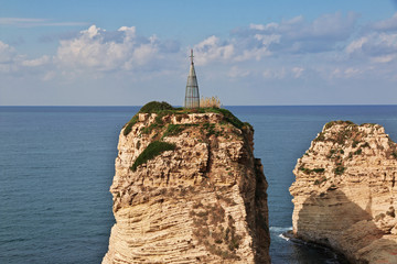 Canvas Print - Beirut, Lebanon, Mediterranean sea