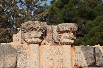 Wall Mural - Anjar, Lebanon, Roman Ruins, Bekaa Valley