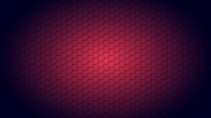 Wall Mural - Abstract dark red texture background hexagon