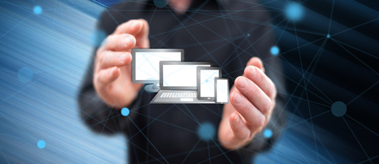 concept of technology devices