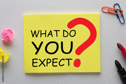 Photographie What Do You Expect