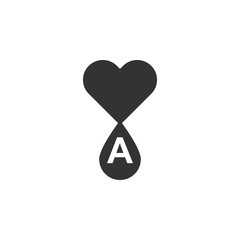 Poster - Charity, heart icon. Element charity icon. Premium quality graphic design icon. Signs and symbols collection icon for websites, web design, mobile app