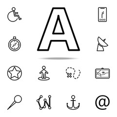 Aufkleber - bus sign icon. Navigation icons universal set for web and mobile