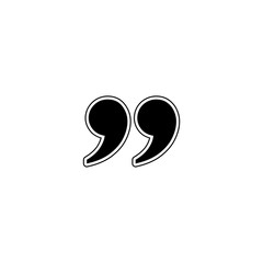 Quote icon, Quote sign