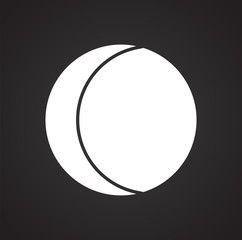 Poster - Sun icon on background for graphic and web design. Simple vector sign. Internet concept symbol for website button or mobile app.
