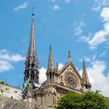 Fototapeta Paryż - Notre Dame Cathedral Paris France