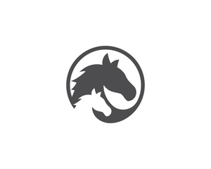 Sticker - Horse Logo Template