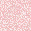 Hand drawn pink tossed hearts pattern design background. A romantic vector seamless repeat pattern ideal for wedding and valentines projects.