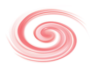 Sticker - Abstract vector spiral background crimson colour