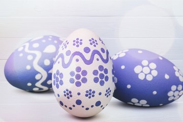 Sticker - Easter egg isolated on white