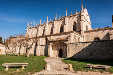 Cartuja de Miraflores monastery, Burgos, Castilla y Leon Spain .