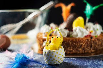 Wall Mural - mona de pascua, Easter cake eaten in Spain