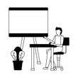 © Gstudio - man working office