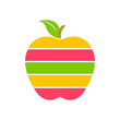 The Colorful Apple Logo.