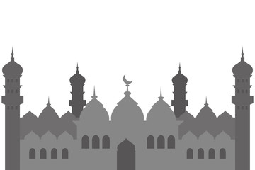 Wall Mural - islamic building icon