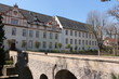 Historisches Gebäude auf dem Gelände der Burg Friedberg in Hessen