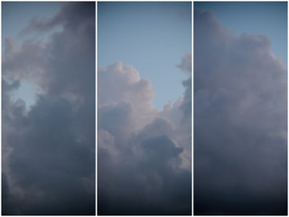 Wall Mural - Cumulus Clouds