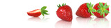 Erdbeeren Banner