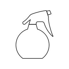 Poster - hair sprayer icon. element of beauty salon for mobile concept and web apps icon. outline, thin line 