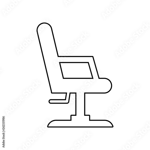 Office Chair Icon Element Of Beauty Salon For Mobile Concept And