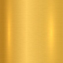 Gold Metallic Polished Textue. Shiny Brushed Background.