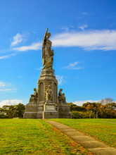 National Monument To The Forefathers. Dedicated On August 1, 1889, This Monument Commemorates The Mayflower Pilgrims.