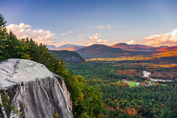 view from cathedral ledge