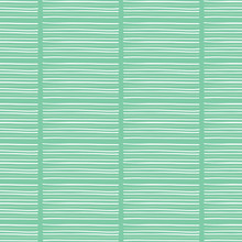Hand Drawn Stripes Graphic Seamless Pattern. Sketchy Organic Horizontal  Texture Vector Illustration. Modern Mint Green Wallpaper Graphic Design. Scandi Scribble Lines. Home Decor Textile Background