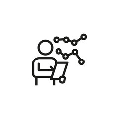 Poster - Auditor line icon